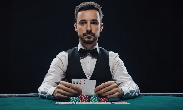 Pengguna menikmati berbagai permainan casino dan taruhan sports dalam platform profitjitu