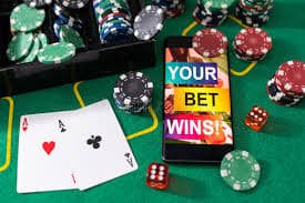 Ilustrasi pemain menikmati permainan live casino di profitjitu di perangkat mobile